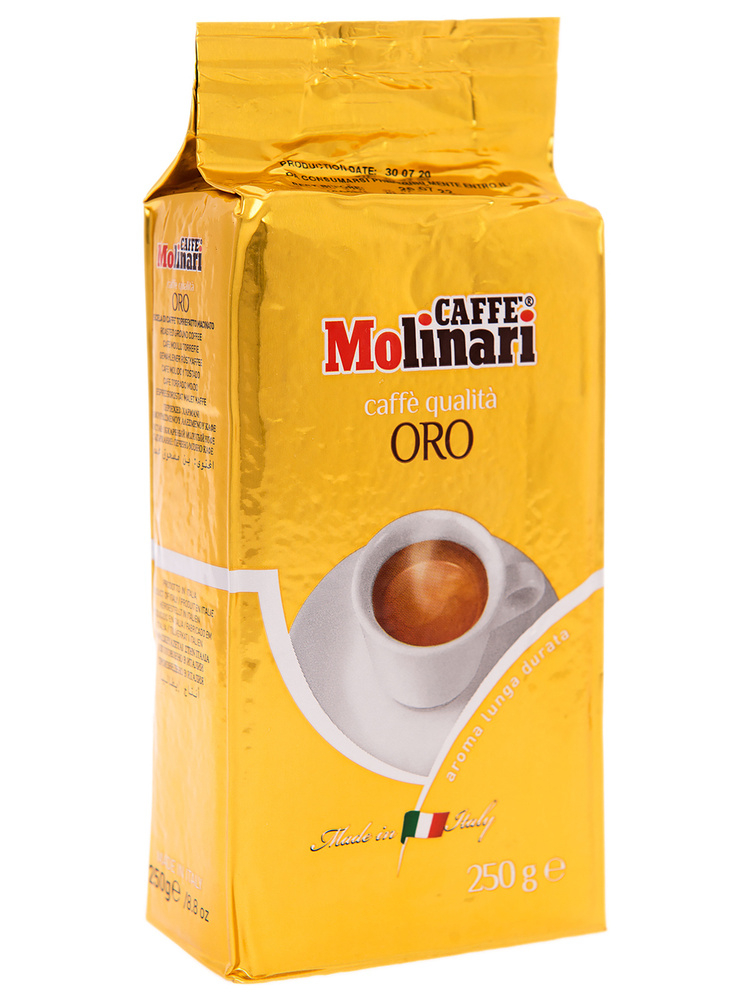 Кофе молотый Caffe Molinari ORO, ОРО 250 гр. #1