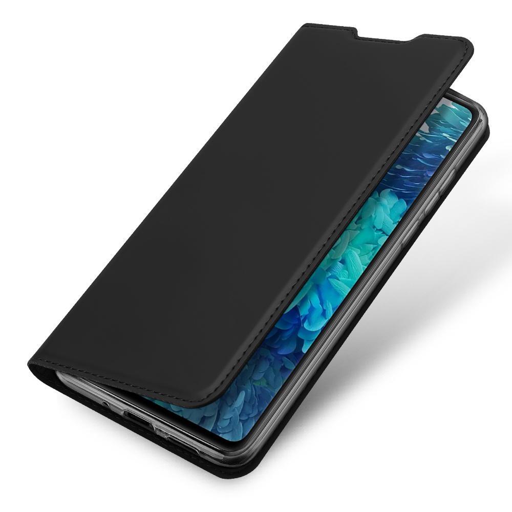 Чехол книжка для Samsung Galaxy S20 FE / S20 Lite Skin Pro черный - купить  с доставкой по выгодным ценам в интернет-магазине OZON (207263206)