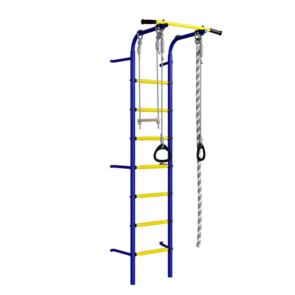 Шведская стенка DSK Пристенный с регулировкой синий/ спортивный комплекс  детский для дома/ игровой комплекс/ тренажер для дома - купить по выгодной  цене в интернет-магазине OZON (169069708)