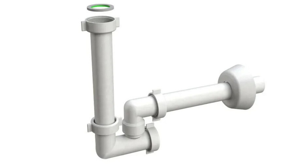 Сифон для раковин и биде регулируемый трубный Bonomini Bazooka ...