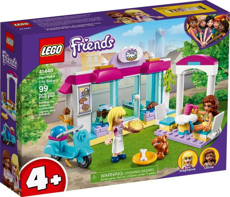 Lego friends stephanie's store bakery