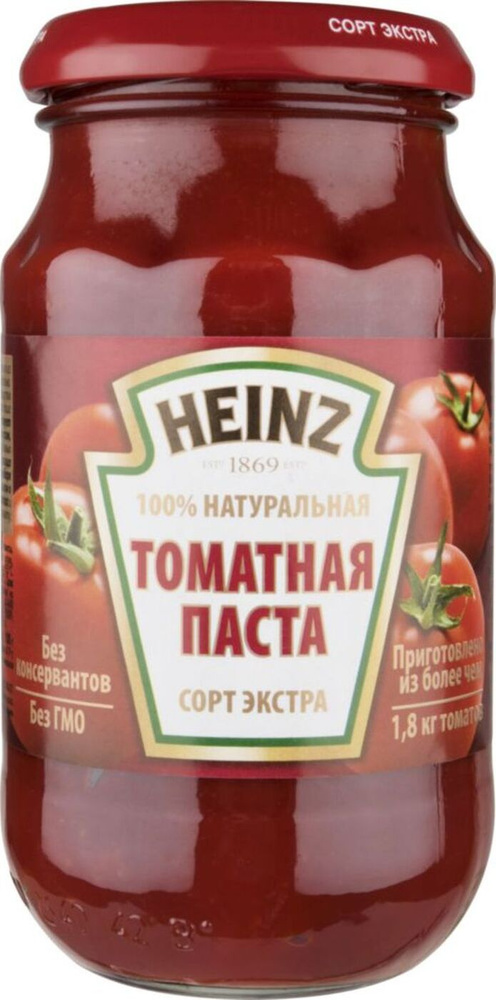 Овощные консервы Heinz Томатная паста, 2 шт по 310 г - купить с ...