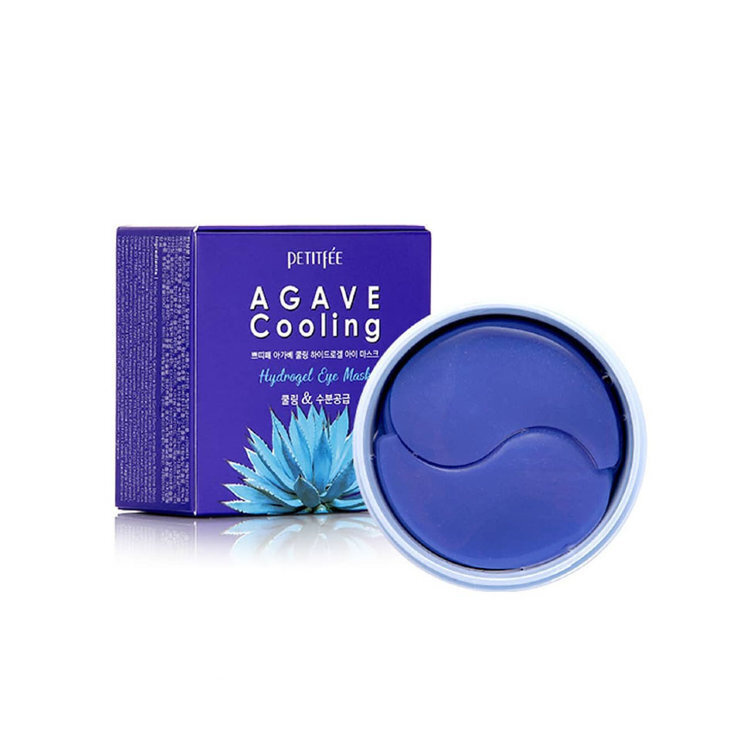 Petitfee Гидрогелевые патчи охлаждающие с экстрактом агавы Agave Cooling Hydrogel Eye Patch  #1