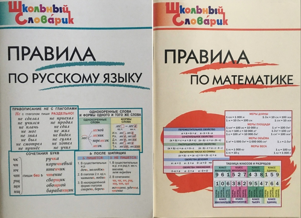 Рабочий словарик. 1 класс 2023 | Бондаренко А.А.