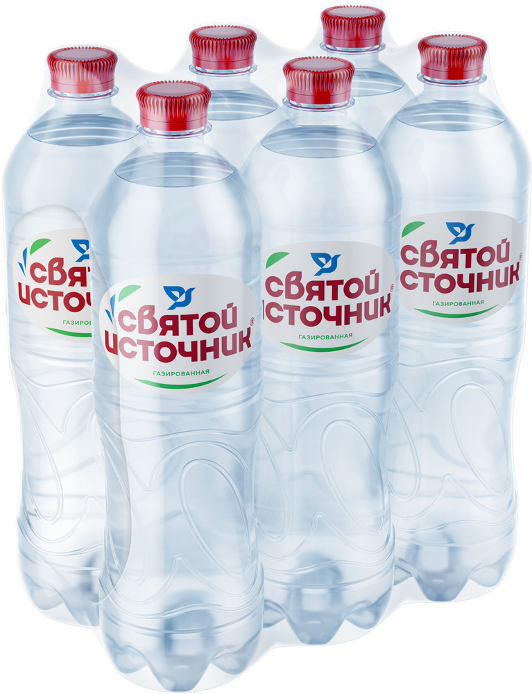 Вода "СВЯТОЙ ИСТОЧНИК" 1,5л ПЭТ газированная первой кат. /6шт - купить ...