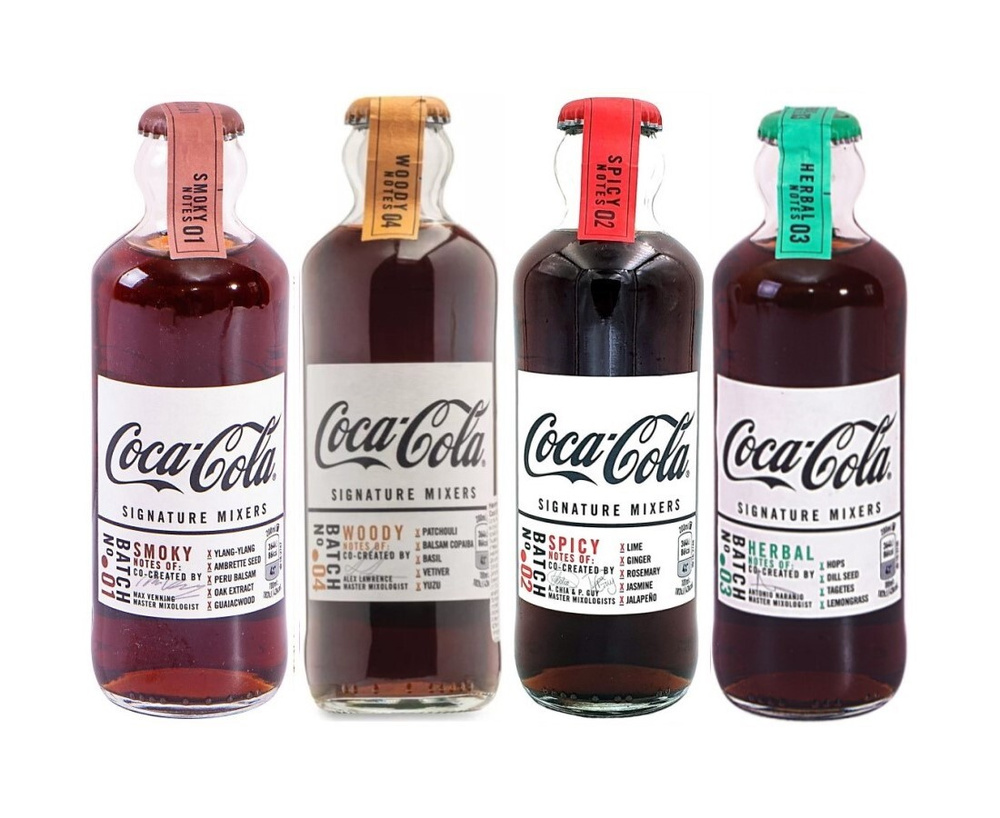 Набор газированных напитков CocaCola Signature Mixers Smoky/Woody