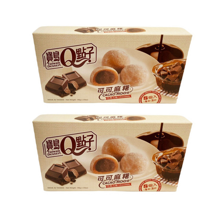 Какао-моти Q-idea Шоколад (2 шт. по 80 г) #1