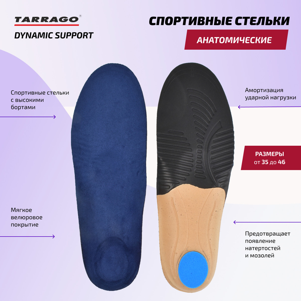 Стельки спортивные, стельки анатомические, пяточный супинатор ...