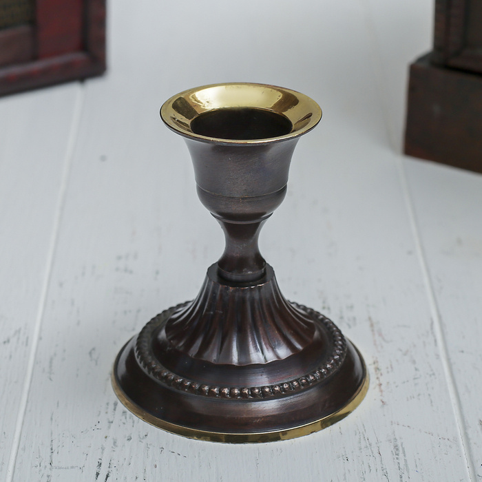 Подсвечник латунь на 1 свечу "Джита" 6х6х7 см - купить по низкой цене в ...