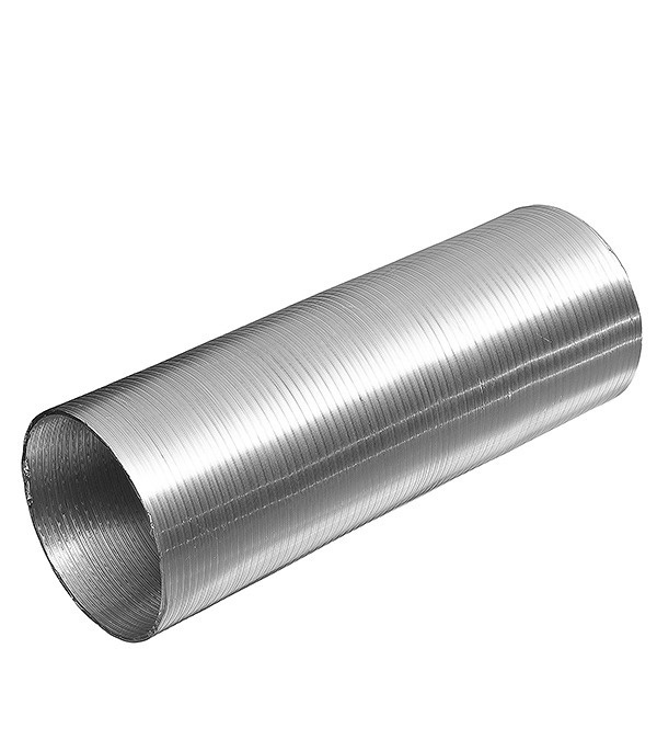 Воздуховод гибкий алюминиевый гофрированный ERA 10ВА1,5, D 100 мм, L до 1,5м  #1