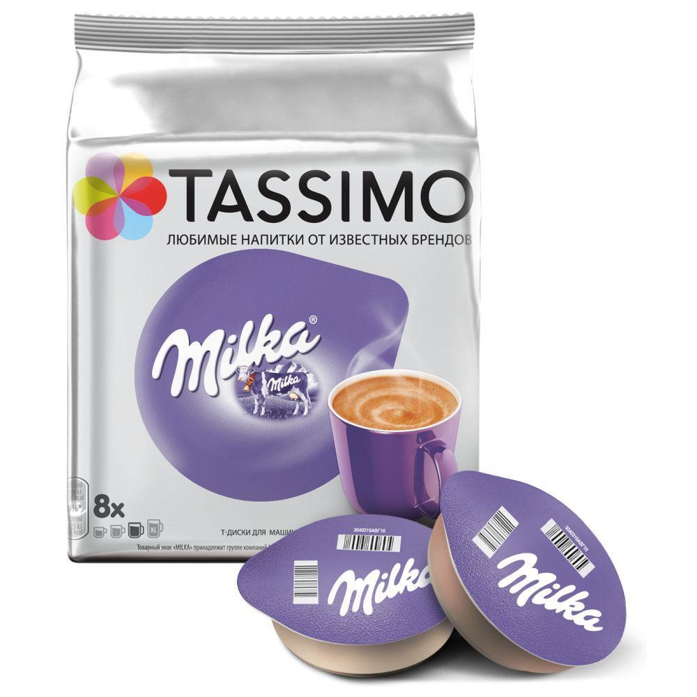 Какао в капсулах Tassimo Milka, 8 порций #1