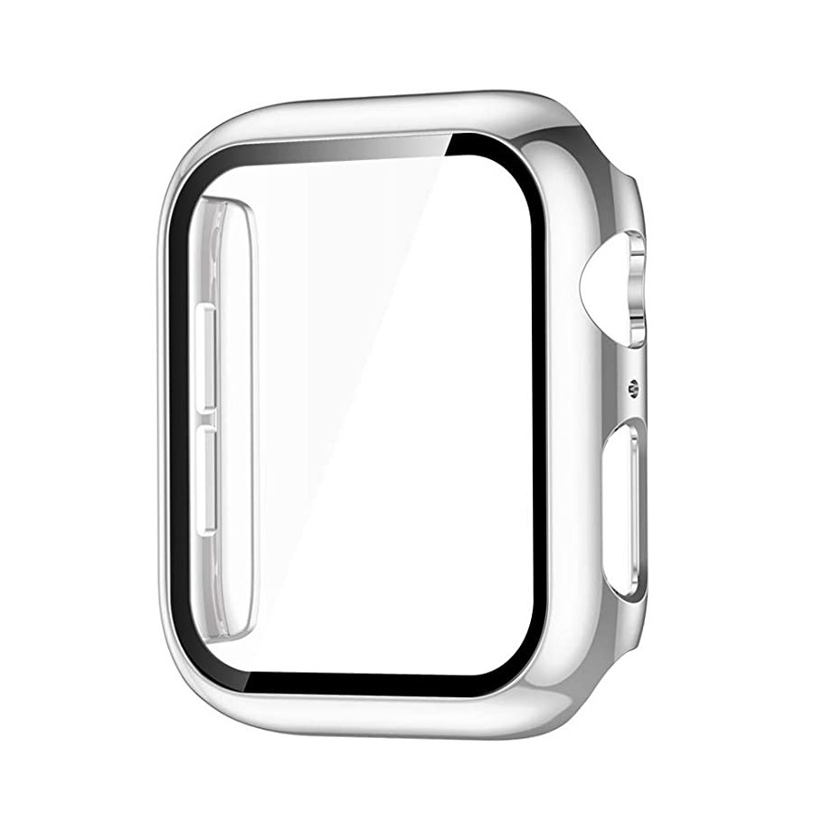 Защитное стекло + чехол ANANK Rugged PC Bumper + Tempered Glass Screen Protector Guard для Apple Watch #1