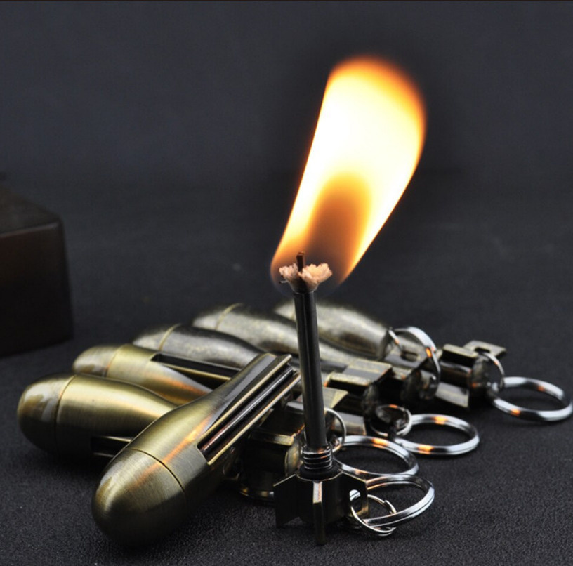 Вечная спичка зажигалка огниво брелок Ракета водонепроницаемая - купить ...