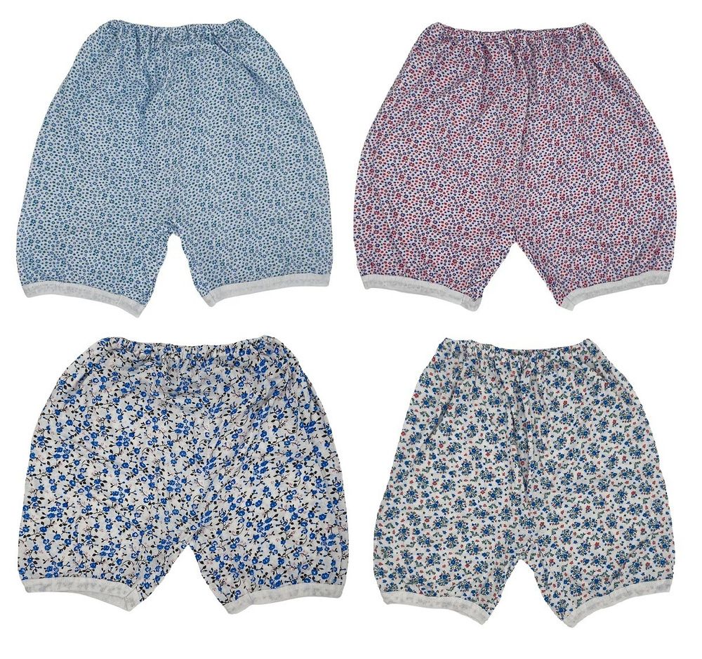 Комплект трусов панталоны, с высокой талией Горянка Cotton Classics, 4 ...