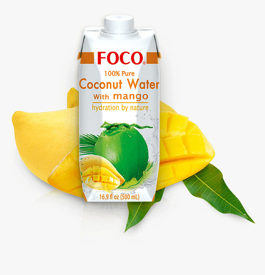 Кокосовая вода с манго Foco Фоко, 330мл #1