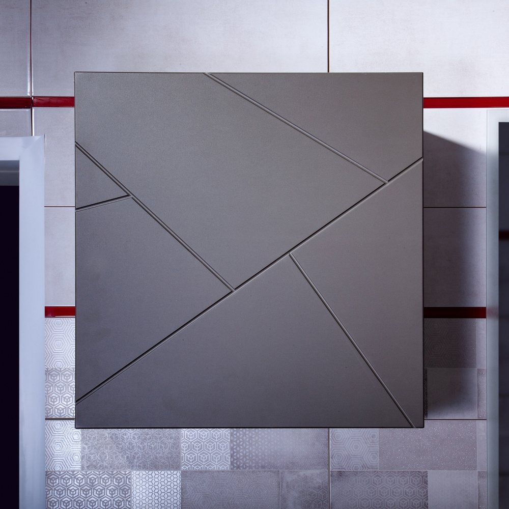 Шкаф Бриклаер Кристалл 60-1 софт графит #1