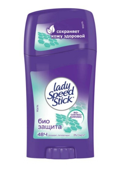 Lady Speed Stick/ Дезодорант-антиперспирант твердый женский Lady Speed Stick Био защита, 45 гр  #1
