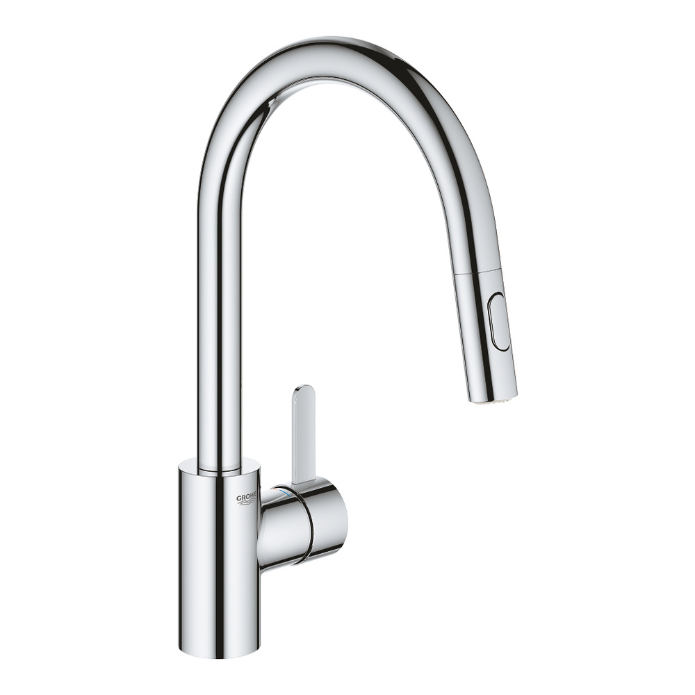 Смеситель для кухни GROHE Eurosmart Cosmopolitan 31481001 высокий излив, хром  #1