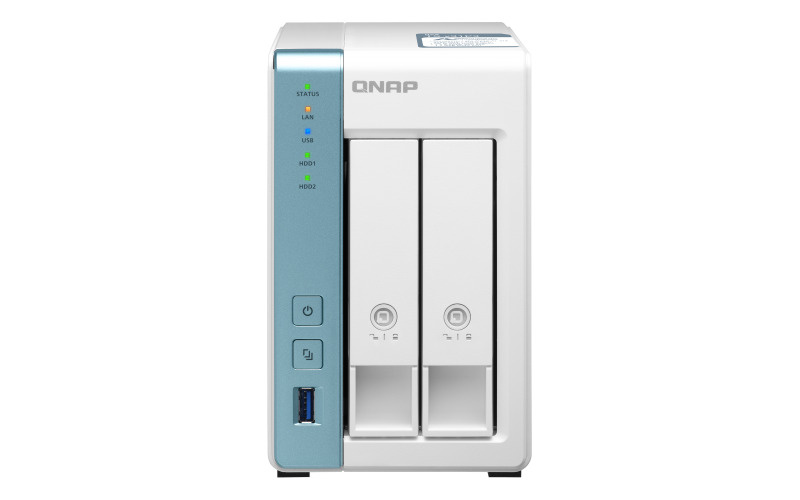 Сетевое хранилище NAS Qnap TS-231P3-4G 2-bay #1