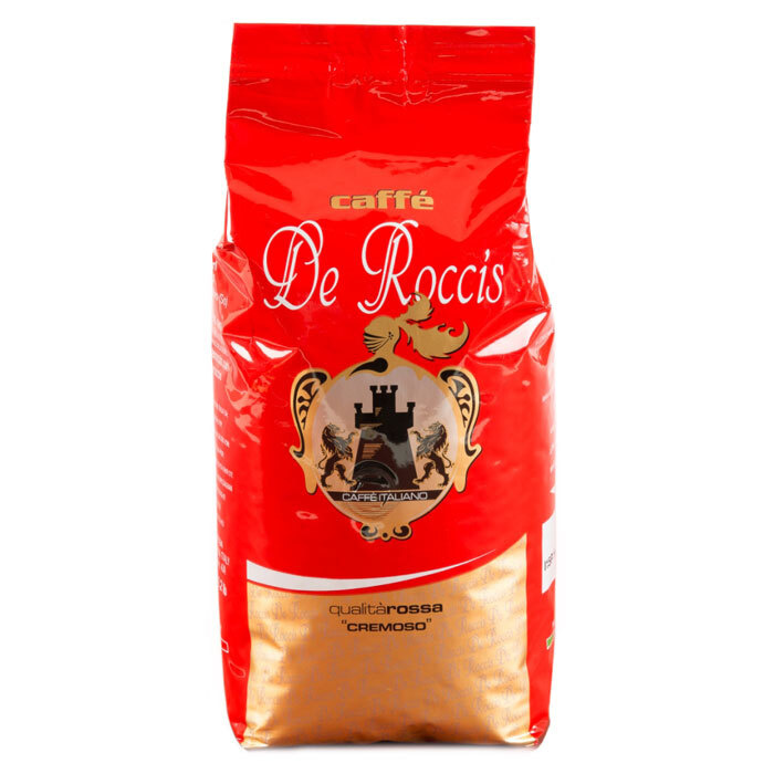 Кофе в зернах De Roccis Rossa 1 кг - купить с доставкой по выгодным ...