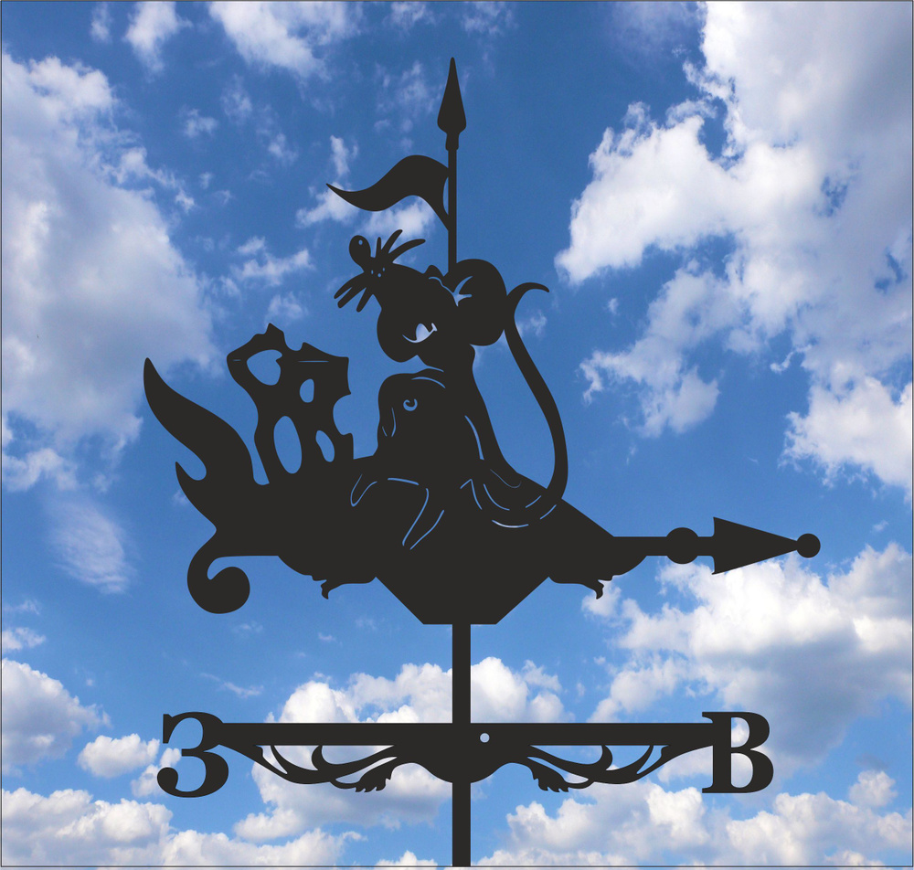 Флюгер "Мышь" - купить по низкой цене с доставкой в интернет-магазине ...