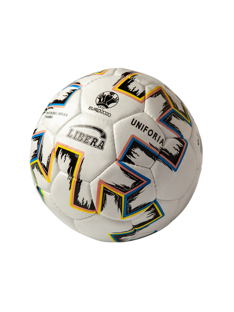 Футбольный мяч Libera Мяч футбольный, 5 размер, белый купить по выгодной  цене в интернет-магазине OZON (521557701)