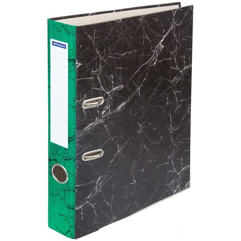 Папка с арочным механизмом OfficeSpace (50мм, А4, до 350л., картон под ...