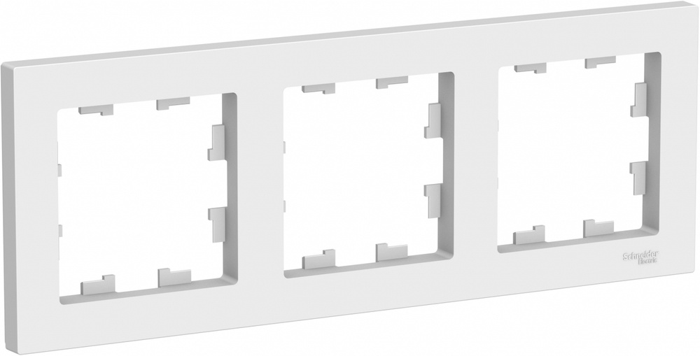 5 шт. / Рамка 3 поста Systeme Atlas Design Белый / ATN000103 #1
