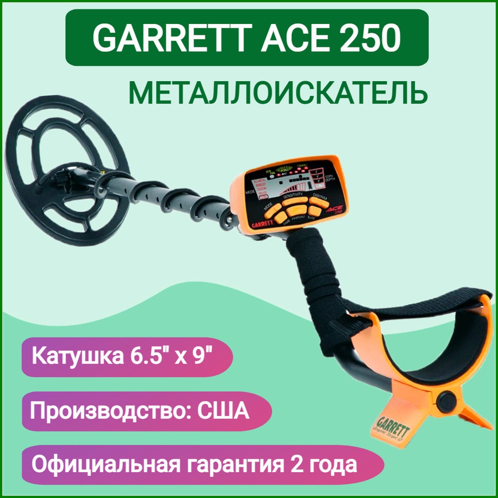 Garrett Ace 250 Rus.