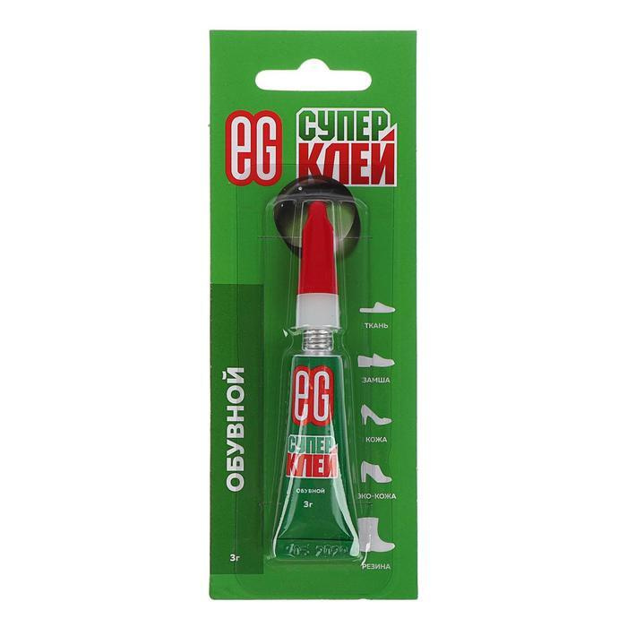 Супер-Клей Еврогарант обувной, 3 грамма, 4 штуки - купить с доставкой ...