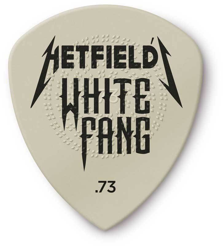 Dunlop PH122P.73 James Hetfield White Fang Набор медиаторов,6 штук #1