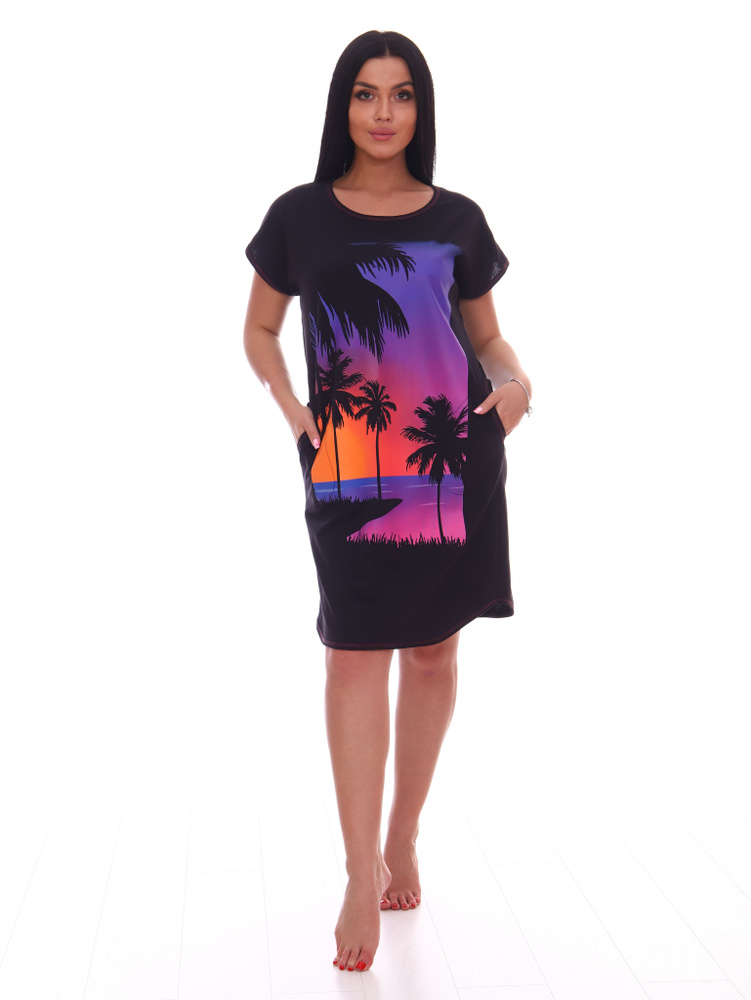 Туника женская / Платье домашнее женское / Платье / туника /Алина-Текс ...