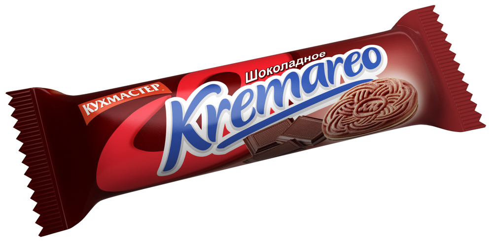 Печенье Кухмастер KREMAREO шоколадное, 18шт по 100г #1