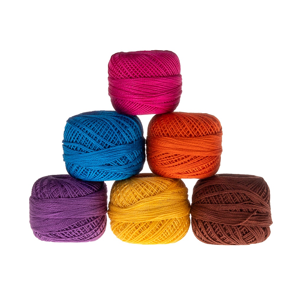 Пряжа для вязания нитки Ирис разноцветный набор №03 (6 клубочков х 10 г х  82 м) - купить с доставкой по выгодным ценам в интернет-магазине OZON  (1012254472)