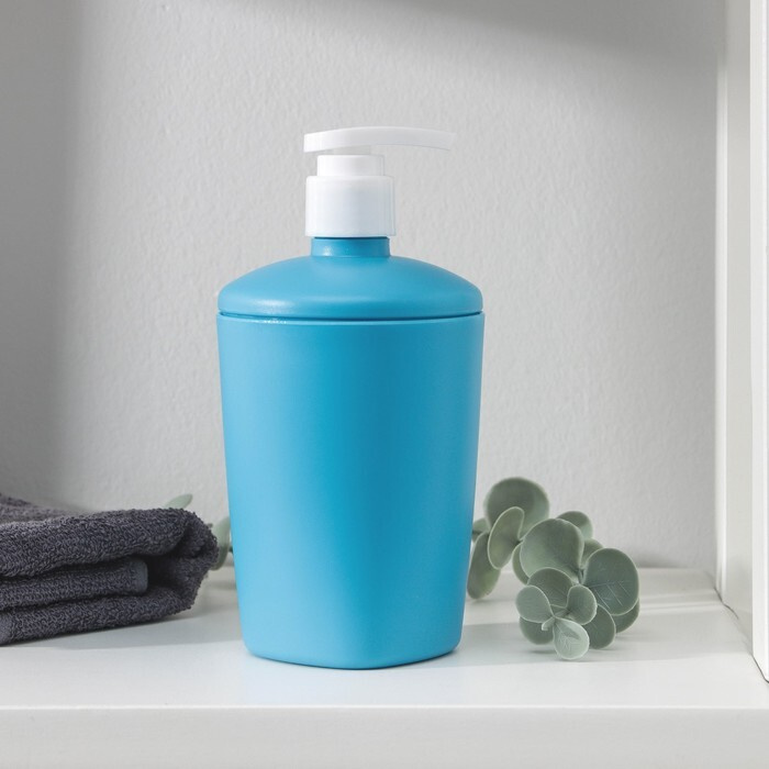 BEROSSI Дозатор для жидкого мыла Aqua, 300 мл, цвет голубой #1