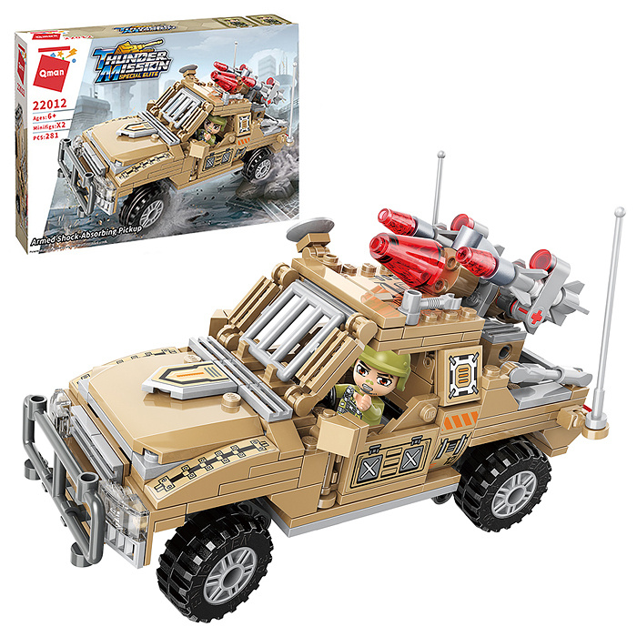 UralToys Thunder Mission / Конструктор Военный автомобиль 22012 (281 дет.) #1
