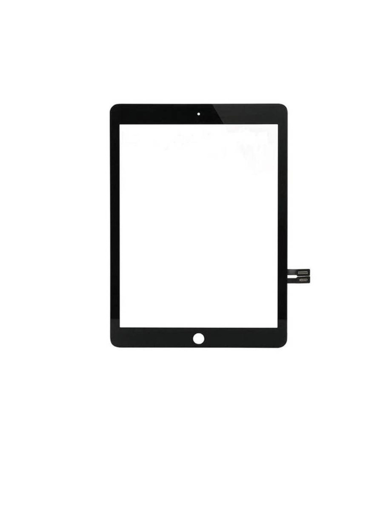 Сенсорное стекло RageX для планшета iPad 9.7 2018 (A1954 A1893), 9.7", черное  #1