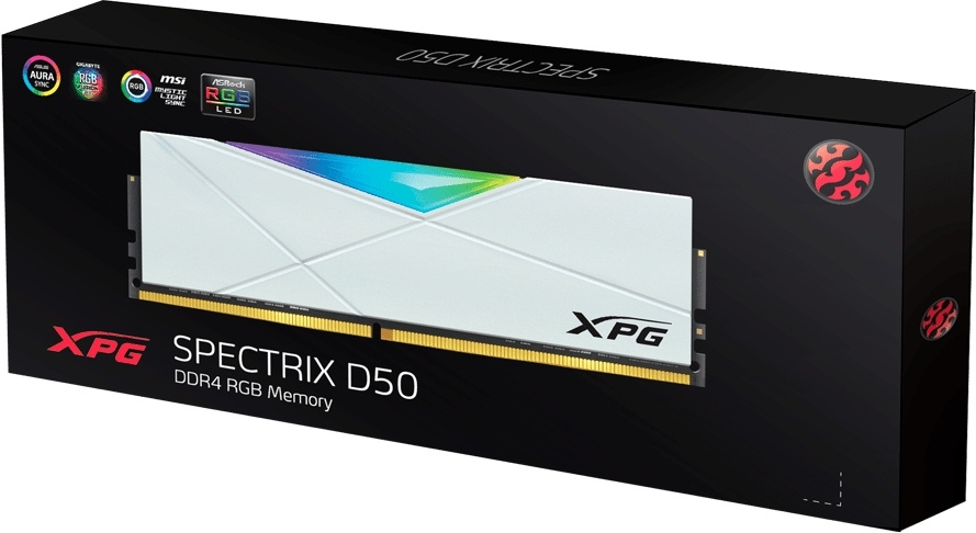 ADATA Оперативная память XPG Spectrix D50 RGB 2x8 ГБ (AX4U32008G16A-DW50) #1