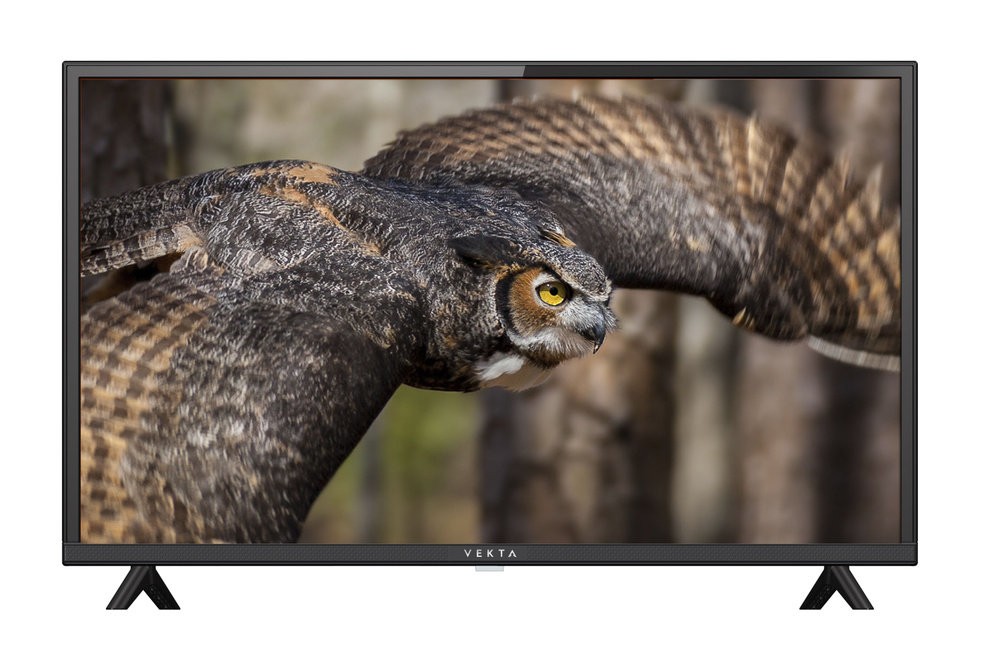 VEKTA Телевизор LD-24TR4350BT 24" HD, черный #1