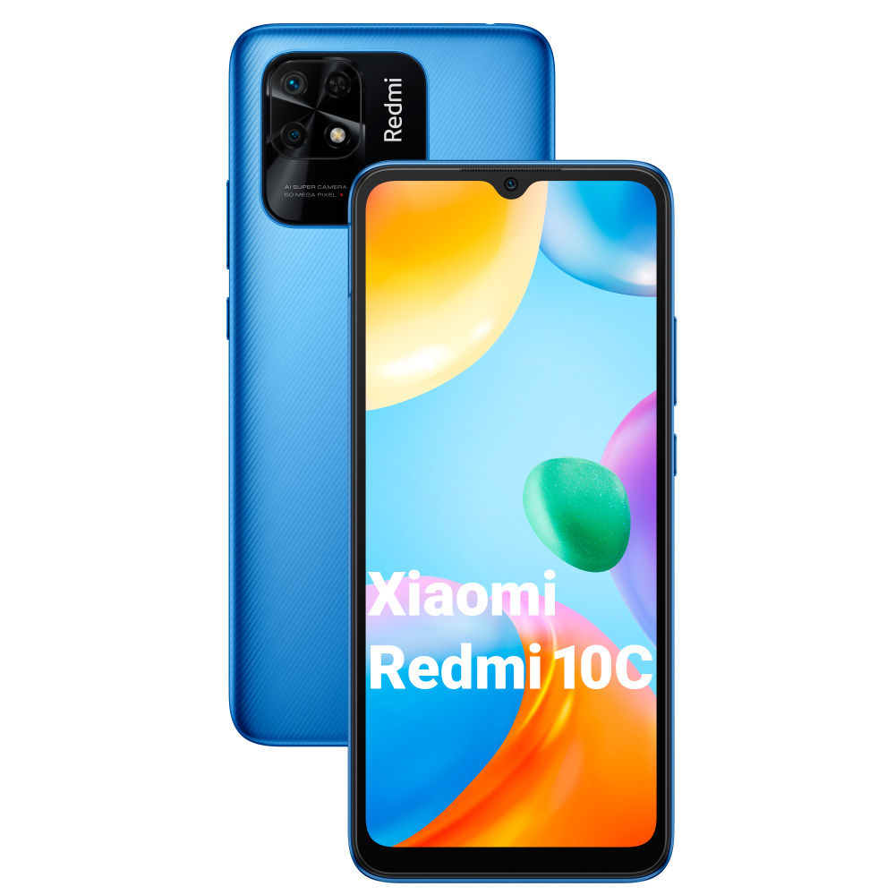 Смартфон Xiaomi Redmi 10C - купить по выгодной цене в интернет-магазине OZON  (1000070577)