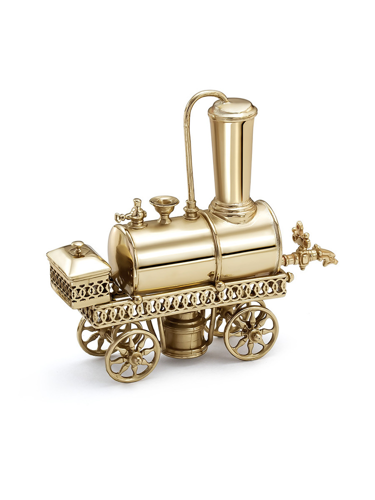Самовар сувенир из латуни "Паровоз" - купить Сувенир по выгодной цене в ...