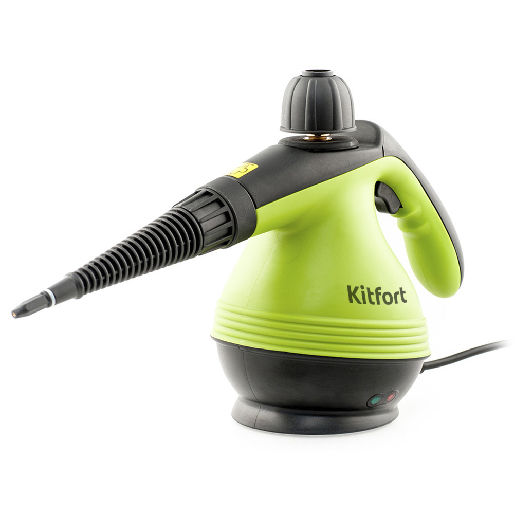 Пароочиститель Kitfort КТ-906, зеленый, 1200 Вт, Вертикальное отпаривание  купить по низкой цене с доставкой в интернет-магазине OZON (28044496)