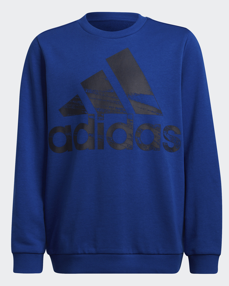 Adidas blue sweatshirt on sale