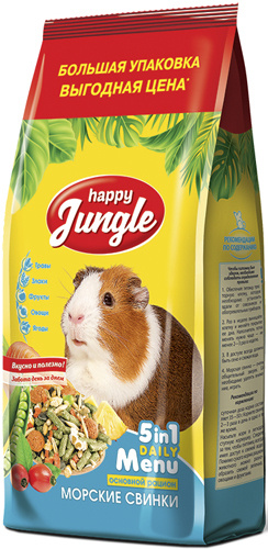 Happy Jungle Корм для морских свинок J114, 900г #1