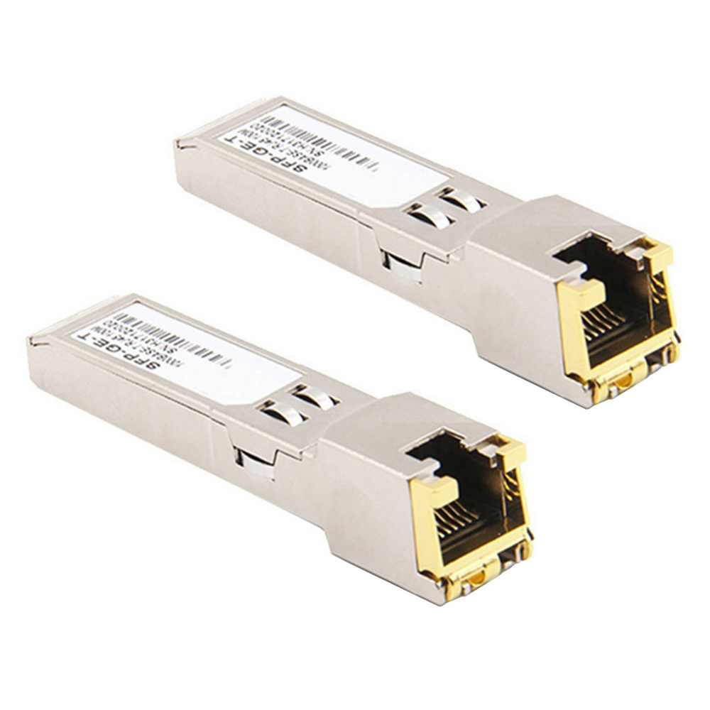 Спотовые товары Модуль SFP RJ45 Переключатель Gbic 10/100/1000 Разъем ...
