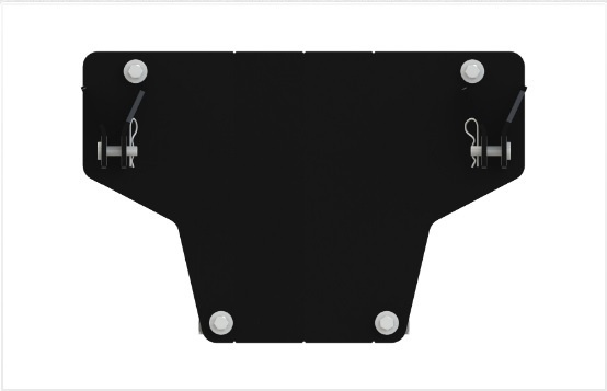 Универсальная площадка для крепления снегового отвала (быстросъем ...