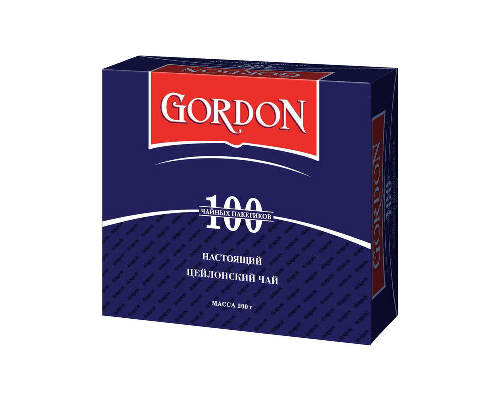 Gordon черный цейлонский чай в пакетиках, 100 шт #1