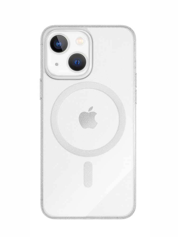 Чехол защитный "vlp" Starlight Case с MagSafe для iPhone 14, прозрачный / чехол на 14 айфон  #1