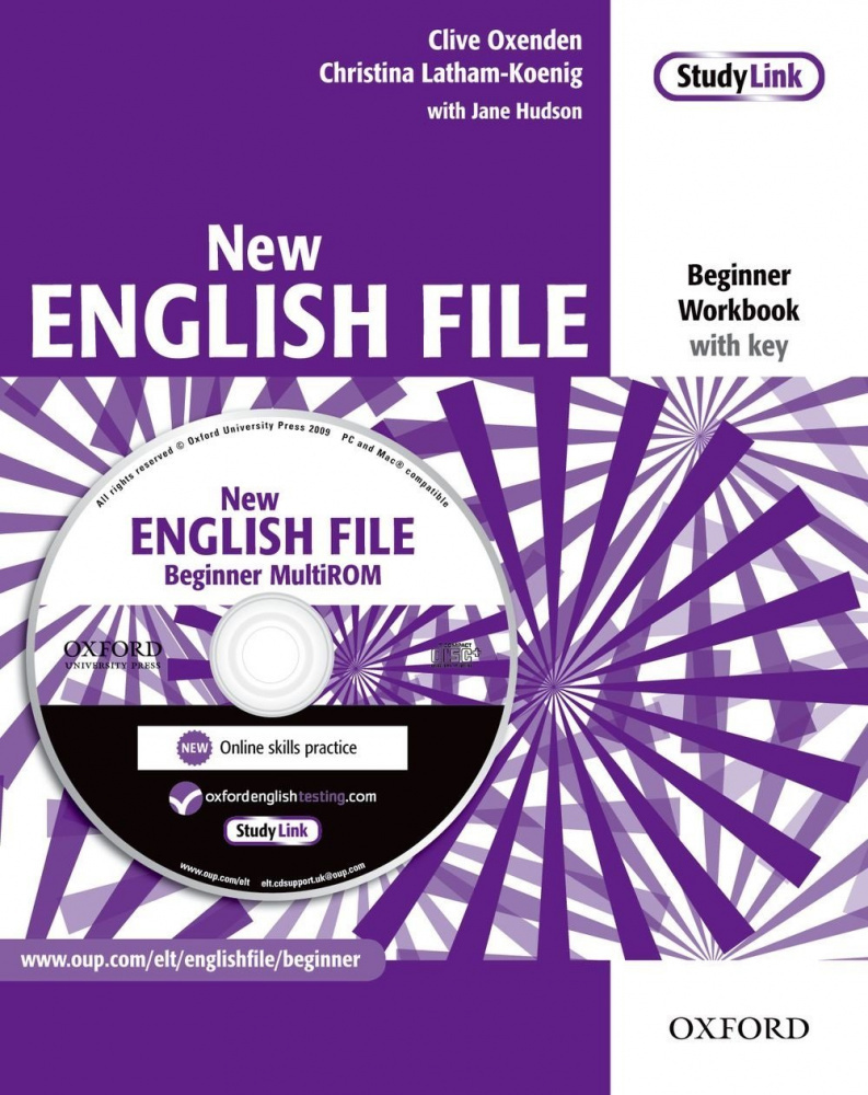 New English File Beginner Workbook with key and MultiROM Pack - купить с  доставкой по выгодным ценам в интернет-магазине OZON (270216409)