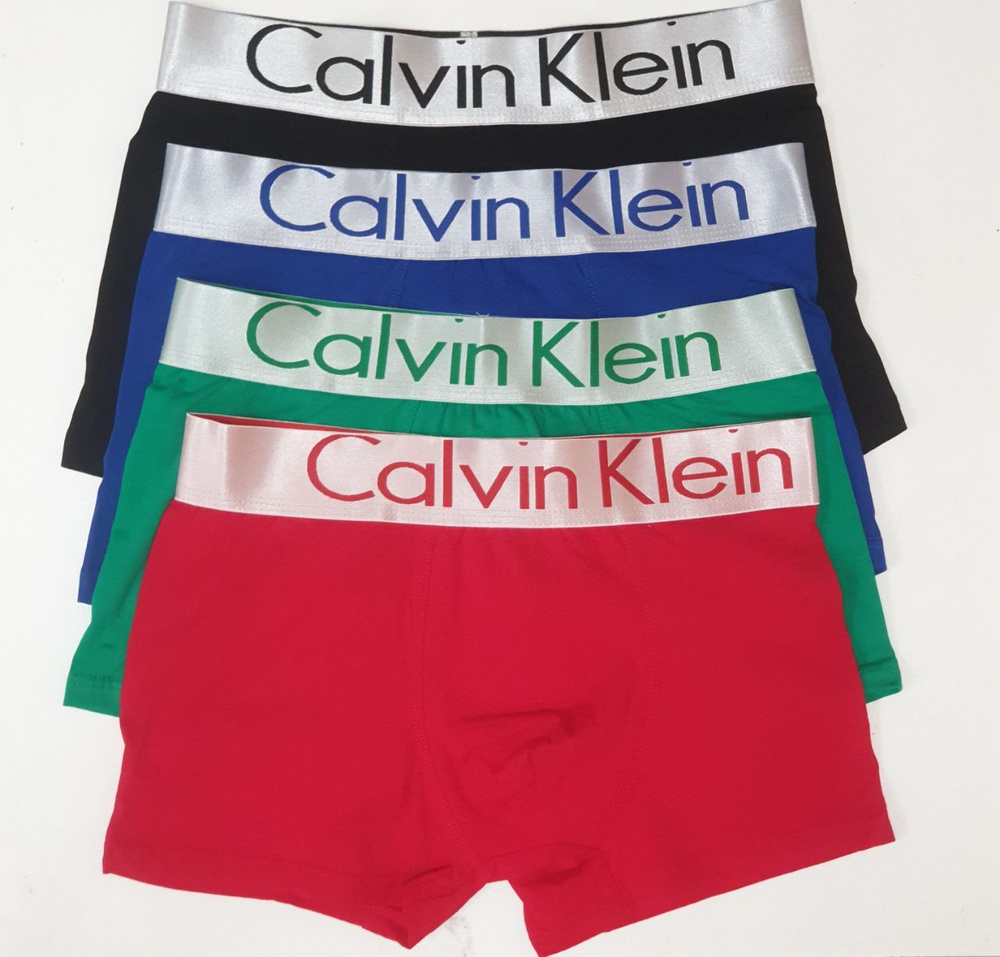 Трусы боксеры Calvin Klein, 4 шт - купить с доставкой по выгодным ценам в  интернет-магазине OZON (675958376)
